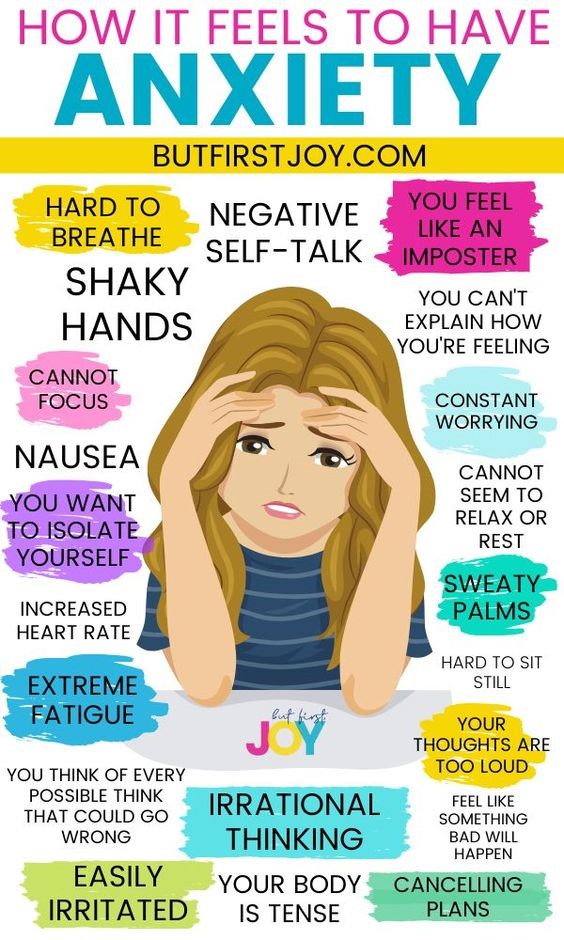 Signs Of Anxiety Disorders